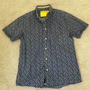 Descendant of Thieves paisley print short sleeve button up